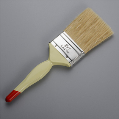 Pinceau de peinture de polyster 1 "à 4 " avec poignée en plastique brosse de peinture brisée blanche