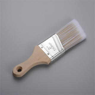 Raccourci brosse de peinture à angle de polyester brosse à angle double couleur